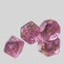 Udixi Glitter Polyhedral Dice Set - D&D RPG Acrylic Dice