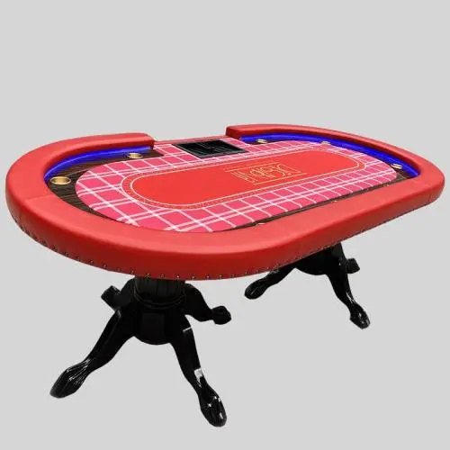 Luxury Custom Blackjack Poker Mahjong Tables - Casino Sublimation Table Luxury Custom Blackjack Poker Mahjong Tables - Casino Sublimation Table