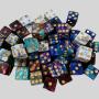 Custom Gemstone Dice Set - Colorful, Engraved, Casino Games