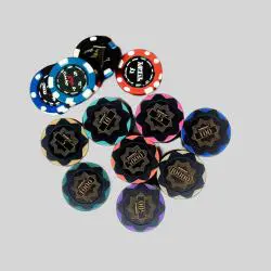 Mini Planet 14g Clay Poker Chips 40mm Royal Crown