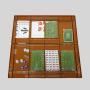Mini Chinese Mahjong Set with Folding Table - Family Game