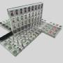 Acrylic Japanese Mahjong Set - Outdoor Travel Mahjong Tiles