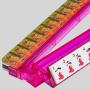 Acrylic Mahjong Tile Rack Pusher Set - Pink YUDA MP7