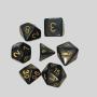 Acrylic Resin Dice Set - Custom RPG Polyhedral Dice