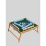 Portable Folding Mahjong Table - Outdoor Travel Camping Game Set