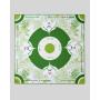 Olive Rose Poker Mahjong Table Mat - Gaming Mat
