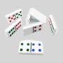Luxury Custom Plastic Acrylic Domino Blocks Set
