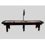 12ft Wooden Shuffleboard Table w/ Electronic Scorer