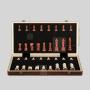 Wooden Magnetic Chess Set - Wholesale, Folding Board, Family Game