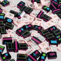 Factory 144 Custom Mahjong Tiles - Casino Game Set