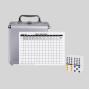 12 Colored Dot Domino Set - Mexican Train Game with Case
