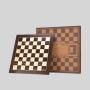 Magnetic Wooden Chess Set - Folding Travel Game for Adults Kids