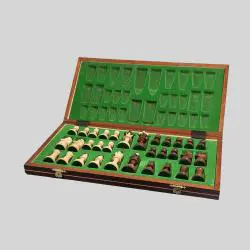Luxury Tunisian Ebony/Olive Wood Chess Set