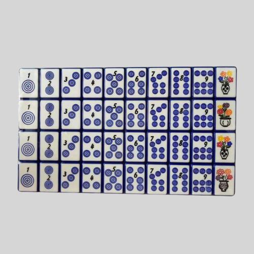 Custom Rectangle Enrobed Tiles - Luxury Mahjong Entertainment