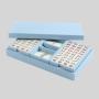 Luxury PU Leather Mahjong Set - 166pcs Adult Tiles