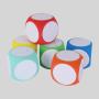 Customized Round Dot Dice - Green Blue EVA Foam Game Dice