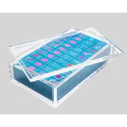 Custom Clear Acrylic Mahjong Display Case - Wholesale YAGELI