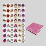 Seaside Escape Mahjong Tiles - Food & Dog Pattern