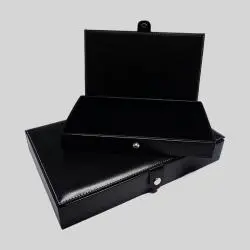 Custom Black Mahjong Set Gift Box - Singapore Malaysia China US Japan