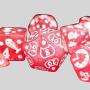 Pink Cat DND Dice Set - 7Pcs Polyhedral RPG Dice