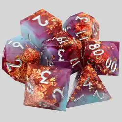 DND Resin Polyhedral Dice Set - xtechnor