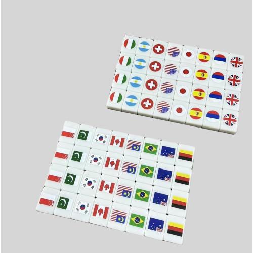 Custom Mahjong Tiles - Seaside Escape Game Blocks