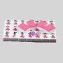Custom Mahjong Set - Family Board Game, Portable Chinese Tiles Custom Mahjong Set - Family Board Game, Portable Chinese Tiles