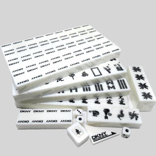 Custom Opaque Acrylic Mahjong Tiles - Luxury, Engraved