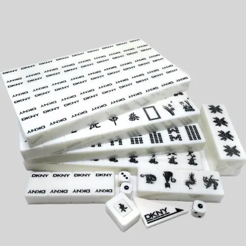 Custom Opaque Acrylic Mahjong Tiles - Luxury, Engraved Custom Opaque Acrylic Mahjong Tiles - Luxury, Engraved