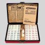Chinese Mahjong Set - 144 Tiles Portable Game with Box