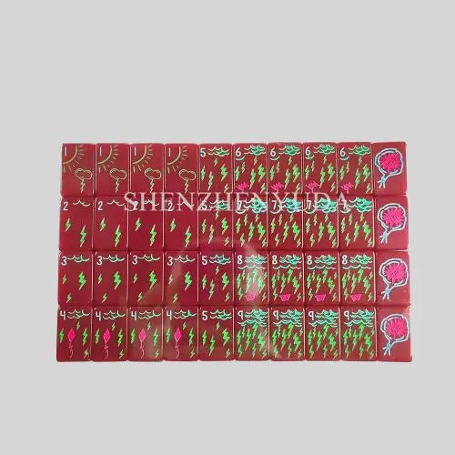 Acrylic Mahjong Game Set - Travel American Mahjong with Joker Acrylic Mahjong Game Set - Travel American Mahjong with Joker