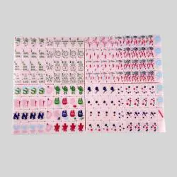 Custom Pink Blue Mahjong Set - Acrylic Box Gift Travel Game