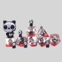 DND Skull Resin Dice Set - Transparent Halloween Board Game