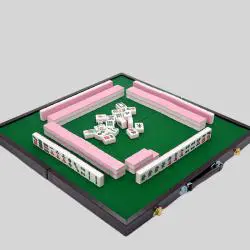 Portable Mini Mahjong Table Game - Family Fun Board Game