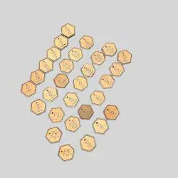 Custom Family Games Catan Board - Wedding Gift Wood Settler Game