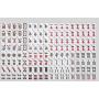 Western Mahjong Set - 166 Tiles, Custom Logo, Acrylic Box