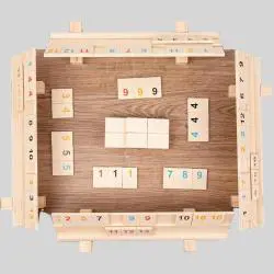 Fun Rummy Tiles Game Sets - Math Mahjong Board Game