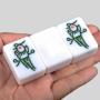 Custom White Magnetic Mahjong Set - 166 Pcs