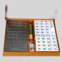 160 Tiles Mahjong Set Acrylic Gold Dice Box