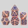 Metal Polyhedral Dice Set - 12pcs D6