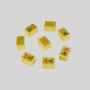 Custom Golden Mahjong Tiles - Luxury Gift Personalized Ornaments