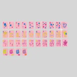 Premium Custom Pink American Mahjong Tiles - Acrylic Game Set
