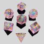 Resin Polyhedral Dice Set - D&D RPG Dice