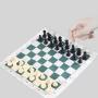 Portable Plastic Chess & Checkers Set