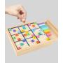 Wooden Sudoku Game for Kids - MI Brand - Educational Garden Game
