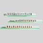 Acrylic Mahjong Ruler, 2 in 1 Rack, SMH KAILE Supplier