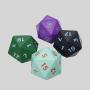 Custom 20 Sided PU Foam Dice - Hines D20