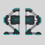 RGB Diamond Guardrail Gaming Table - WE Esports Desktop