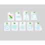 Colorful Custom Acrylic Mahjong Game Set