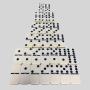 Domino Double Six Game Set - Zwarte Beer Mahjong Toys